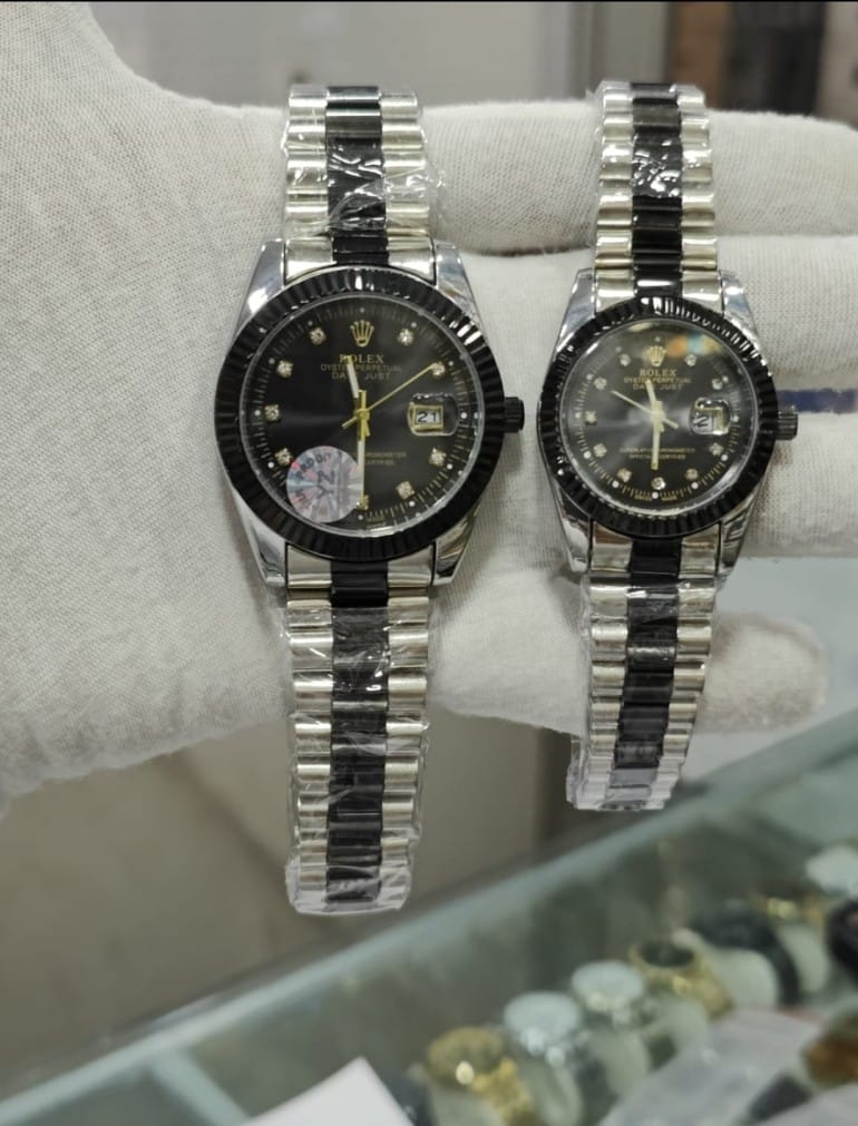 Rolex Luxury Couple Watch – His & Her Elegance
